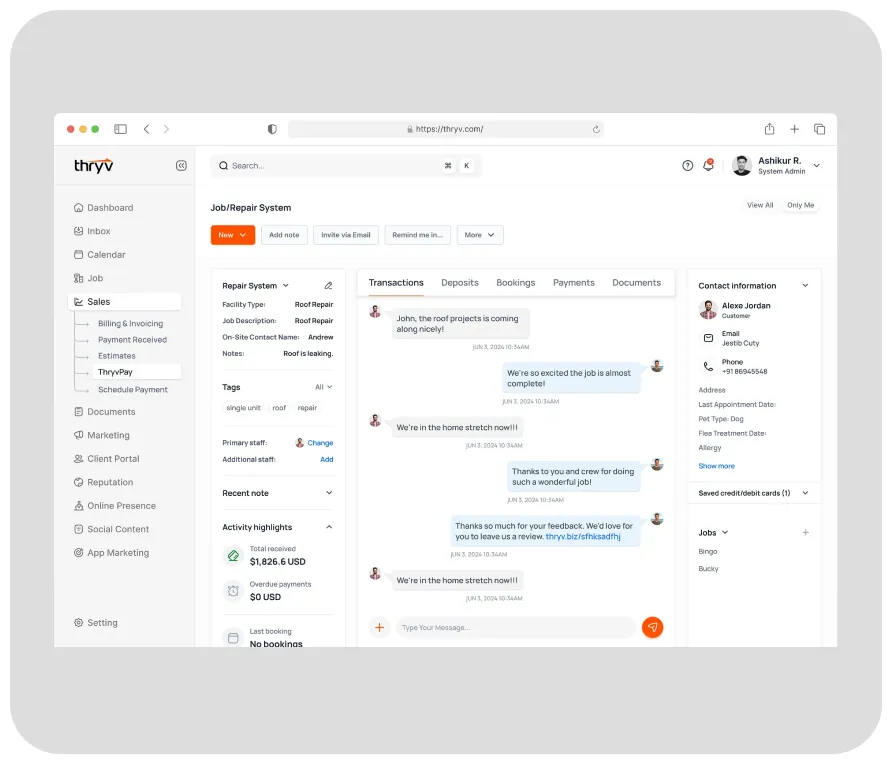 Thryv pay - SaaS_result